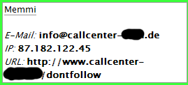 Spam-Info 3 Spam-Info 3