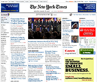 Newspaper Top List - No. 1 - New York Times