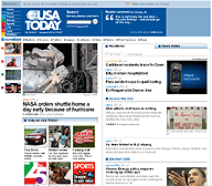 Newspaper Top List - No. 3 - USA Today