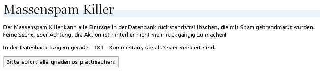 Massen-Spam-Killer